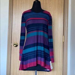 NWT Lularoe Striped Tunic- XS